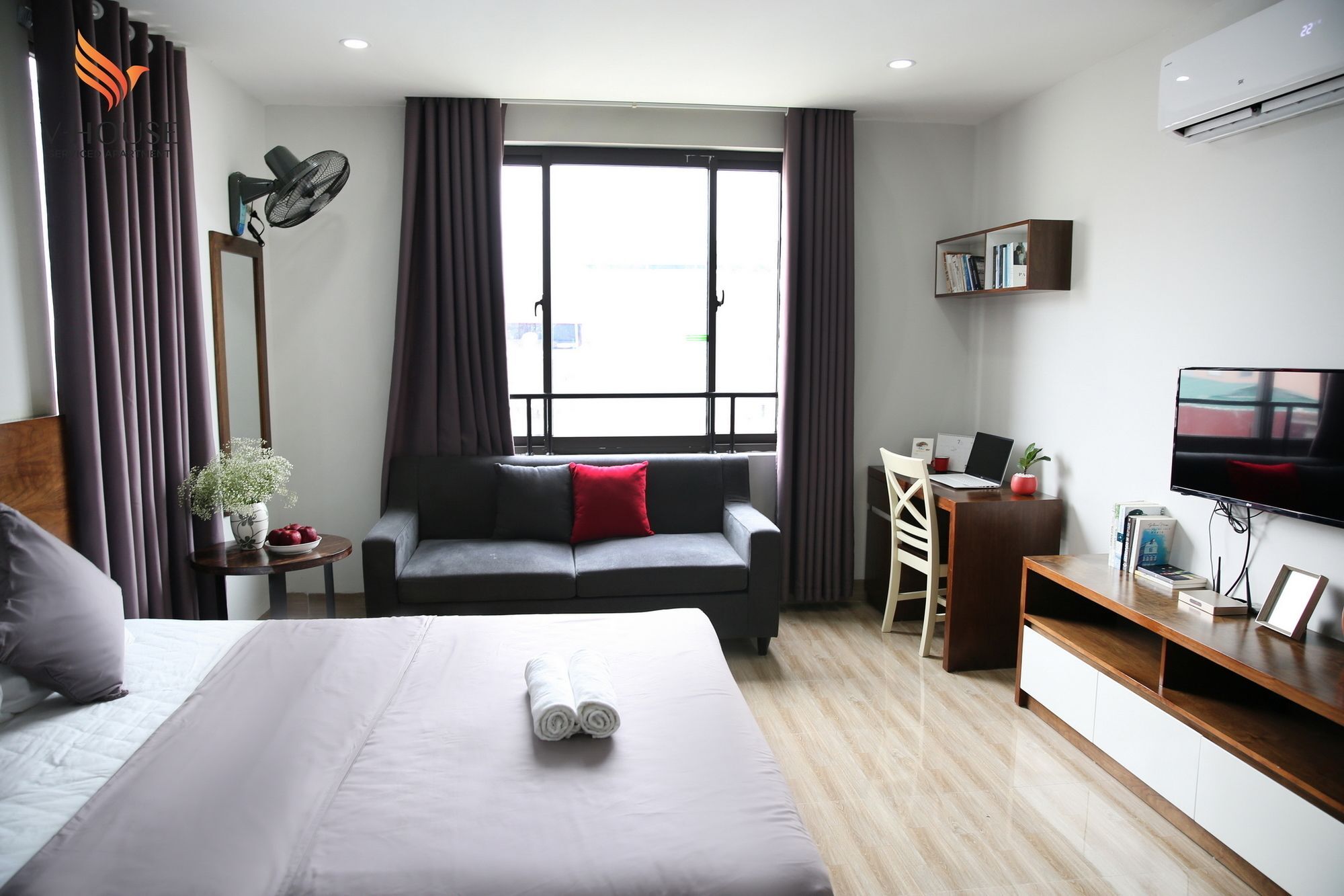 V House 6 Serviced Apartment Hanoi Dış mekan fotoğraf
