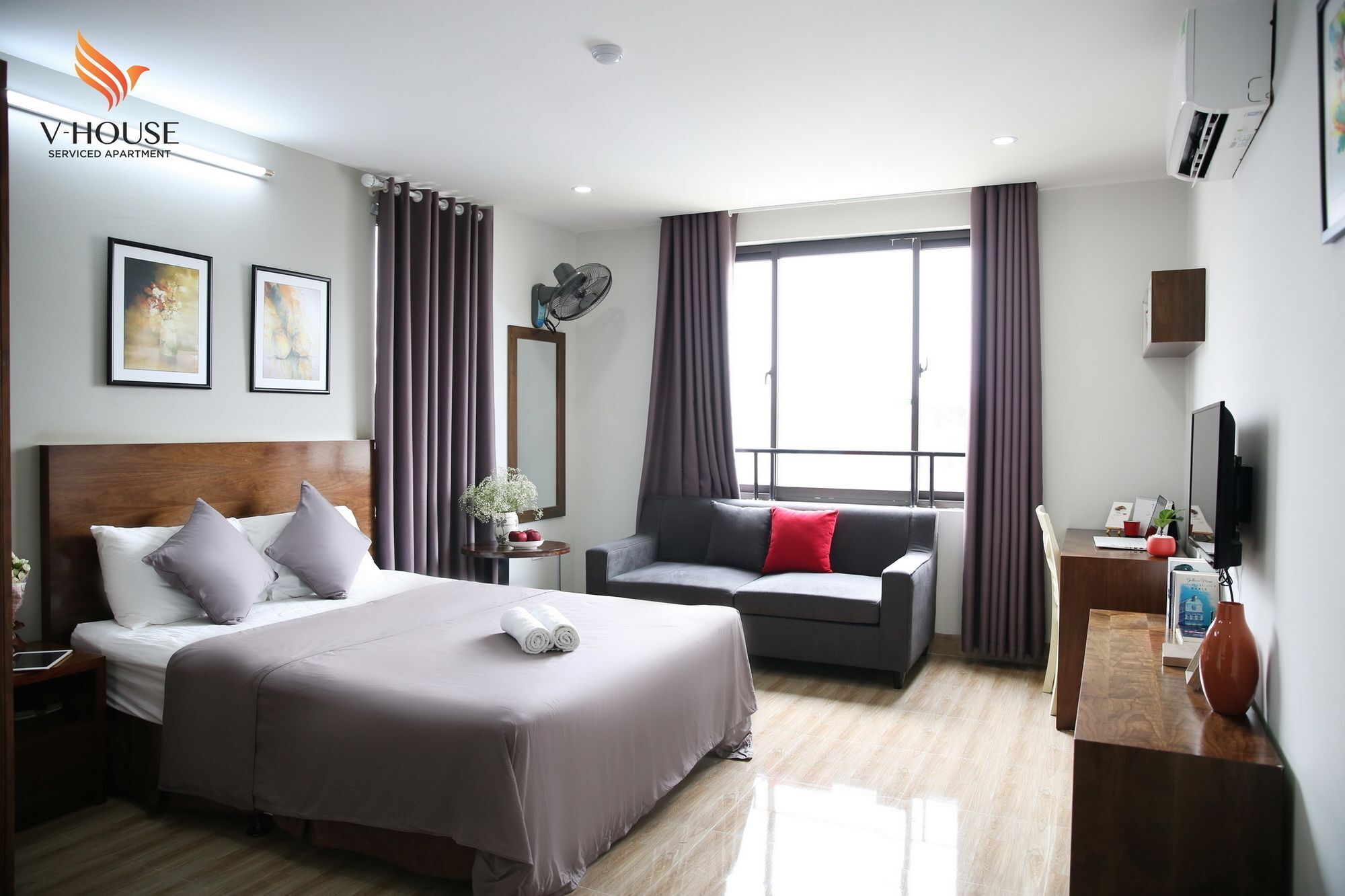 V House 6 Serviced Apartment Hanoi Dış mekan fotoğraf